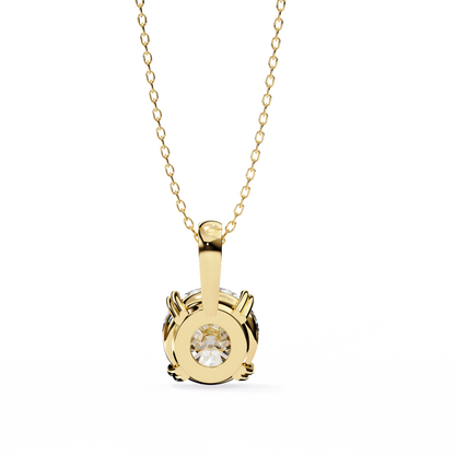 Celeste Classic Solitaire Diamond Pendant