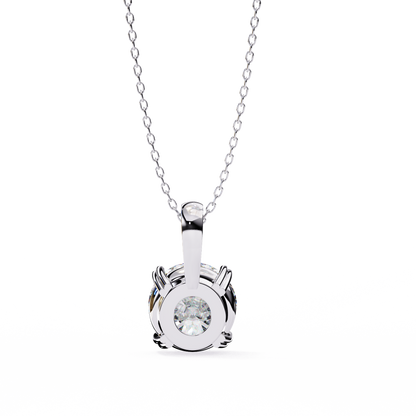 Celeste Classic Solitaire Diamond Pendant