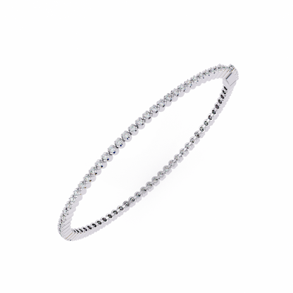 Baguette Diamond Tennis Bracelet