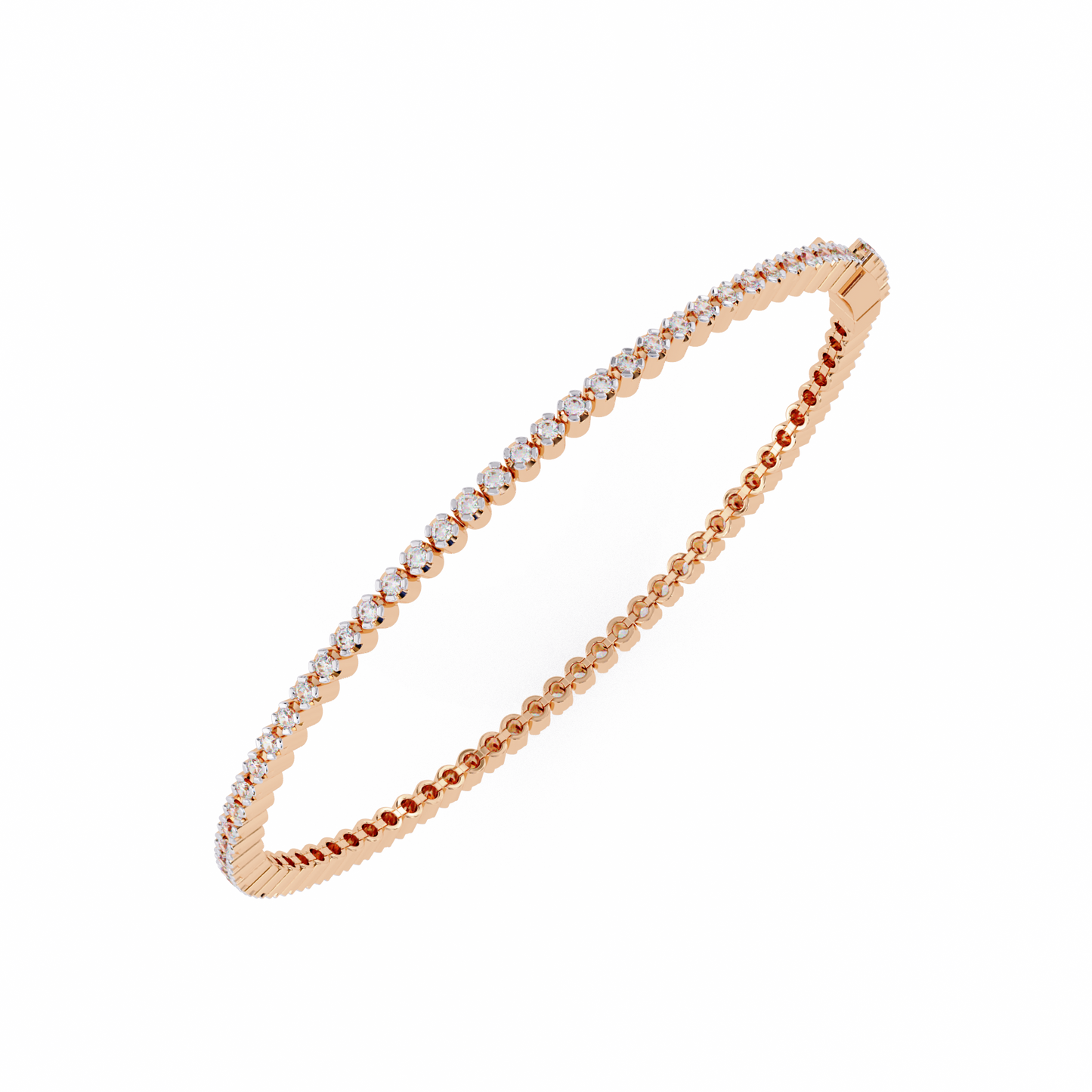 Baguette Diamond Tennis Bracelet