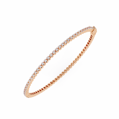 Baguette Diamond Tennis Bracelet