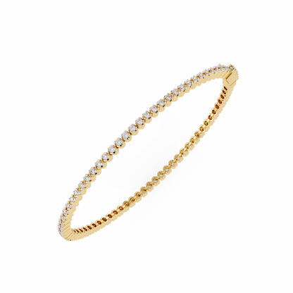 Baguette Diamond Tennis Bracelet