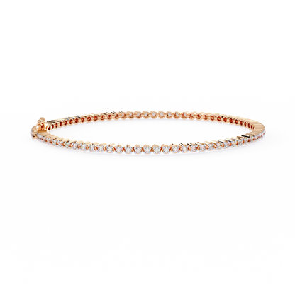 Baguette Diamond Tennis Bracelet