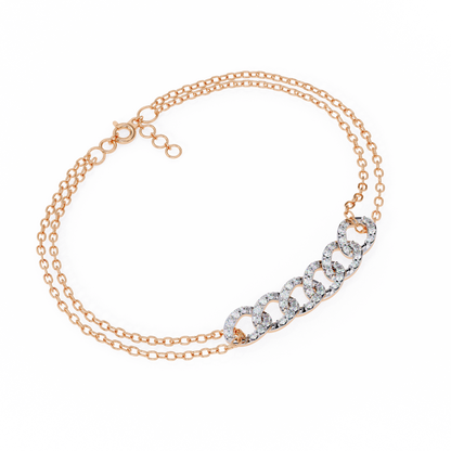 Pavé Cuban Link Chain Bracelet