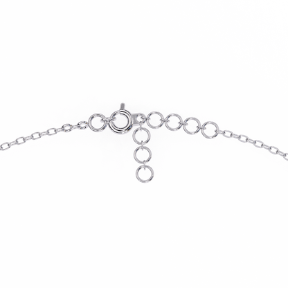 Diamond Eternity Circle Chain Bracelet