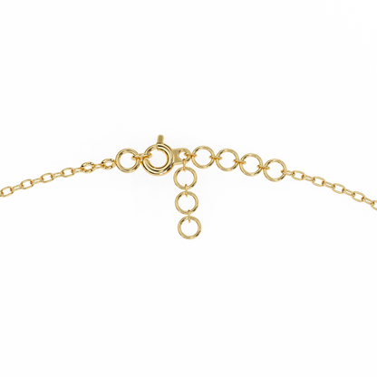 Diamond Eternity Circle Chain Bracelet