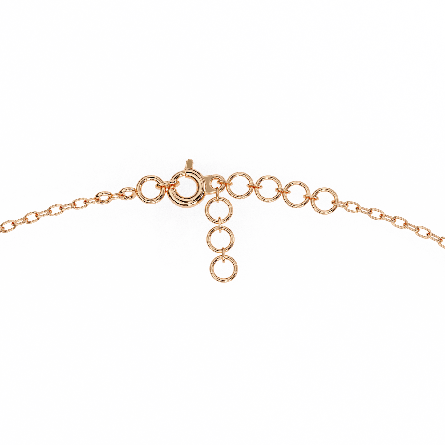 Diamond Eternity Circle Chain Bracelet