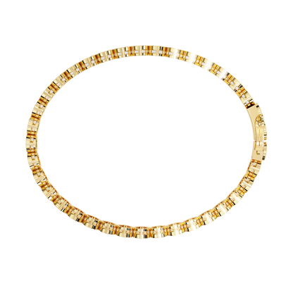 Classic Bezel-Set Diamond Tennis Bracelet