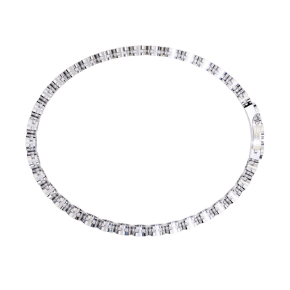 Classic Bezel-Set Diamond Tennis Bracelet