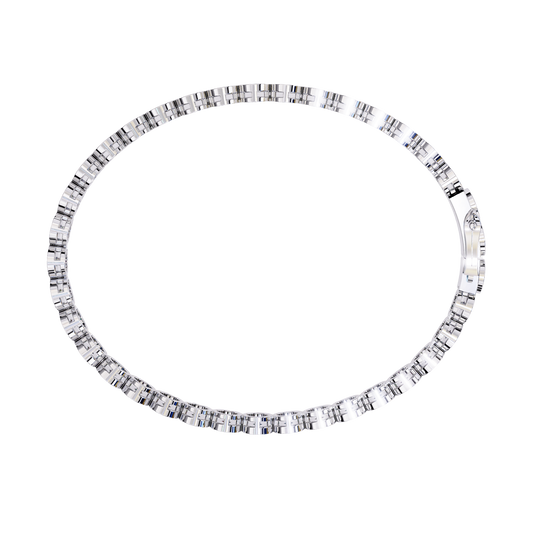 Classic Bezel-Set Diamond Tennis Bracelet