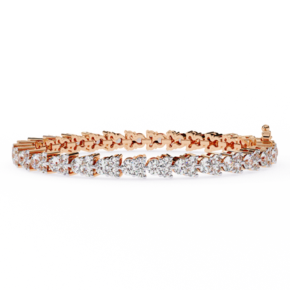 Classic Round Diamond Tennis Bracelet