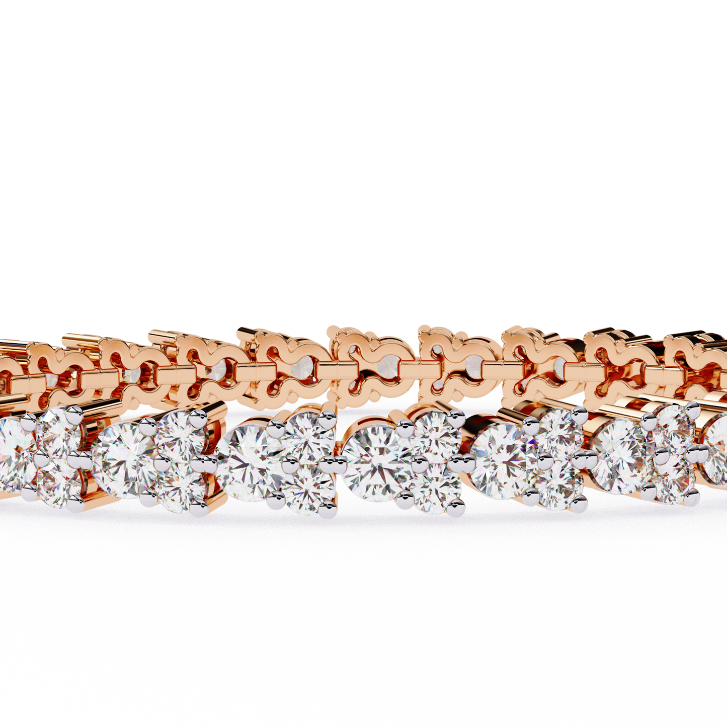 Classic Round Diamond Tennis Bracelet