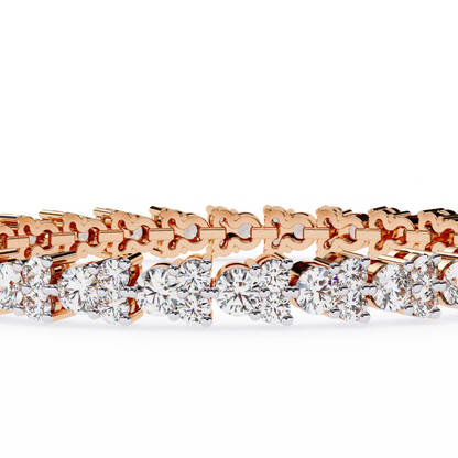 Classic Round Diamond Tennis Bracelet