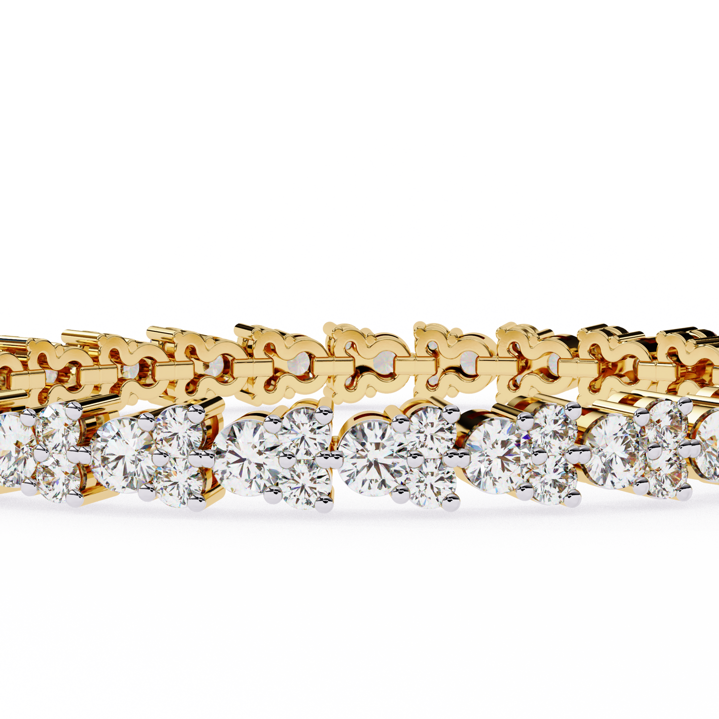 Classic Round Diamond Tennis Bracelet
