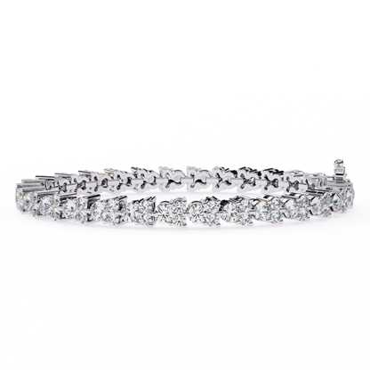 Classic Round Diamond Tennis Bracelet