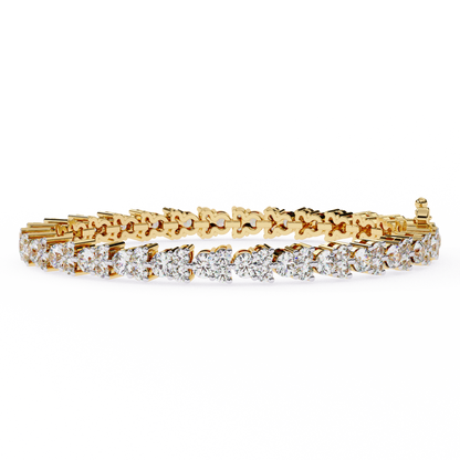 Classic Round Diamond Tennis Bracelet
