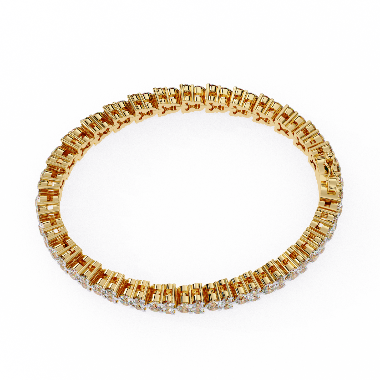 Classic Round Diamond Tennis Bracelet