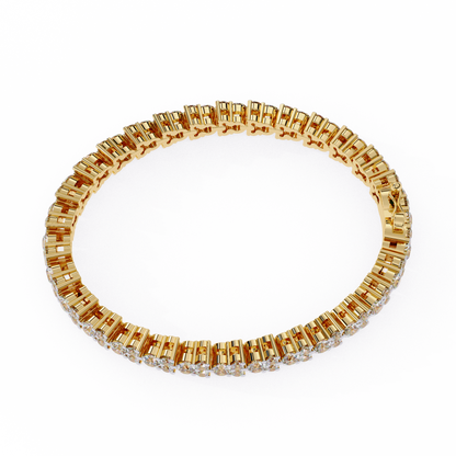 Classic Round Diamond Tennis Bracelet