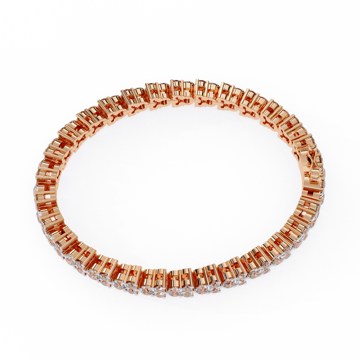 Classic Round Diamond Tennis Bracelet