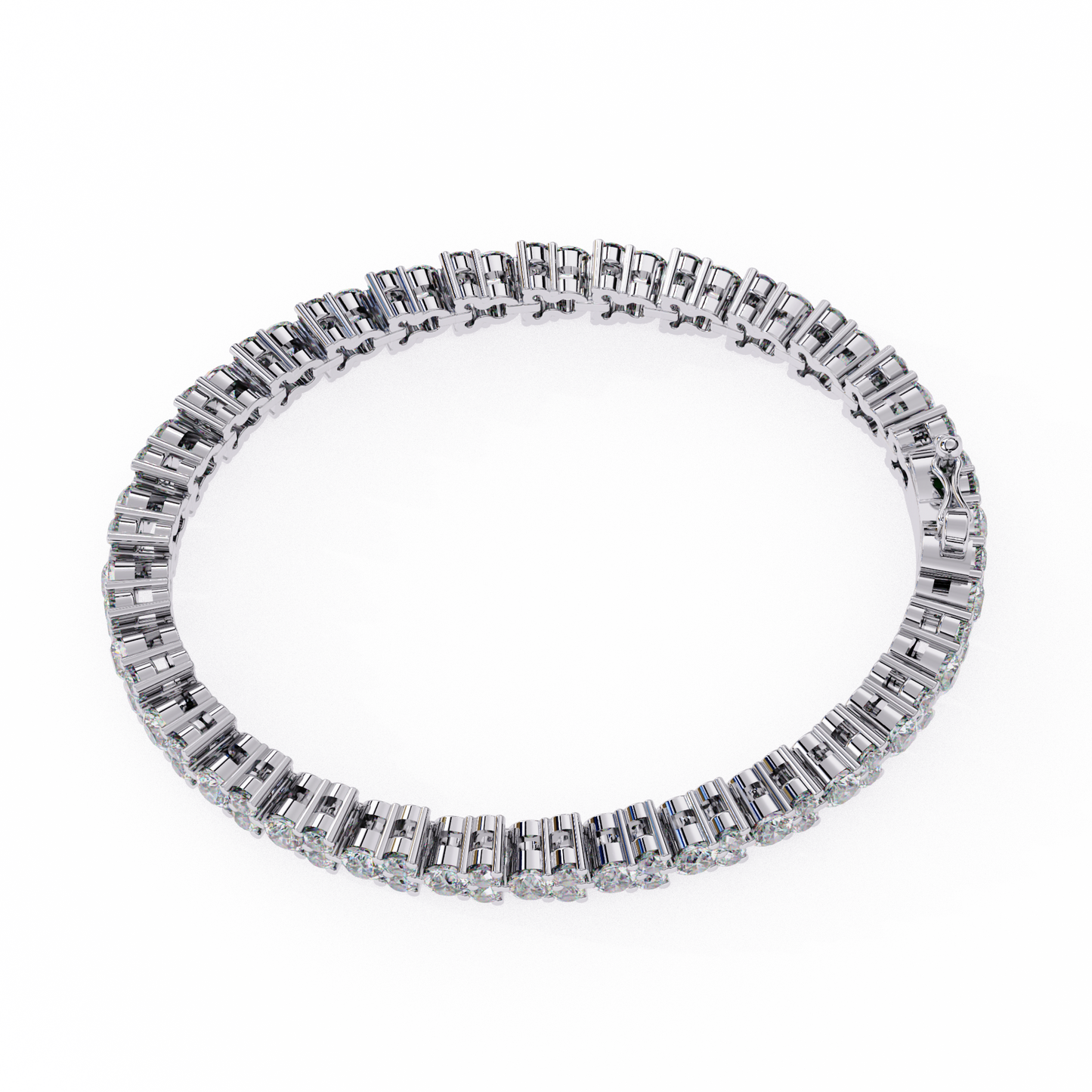 Classic Round Diamond Tennis Bracelet