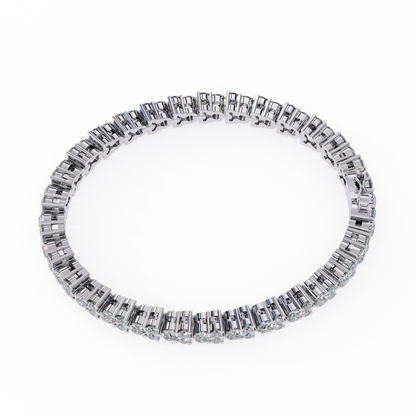 Classic Round Diamond Tennis Bracelet