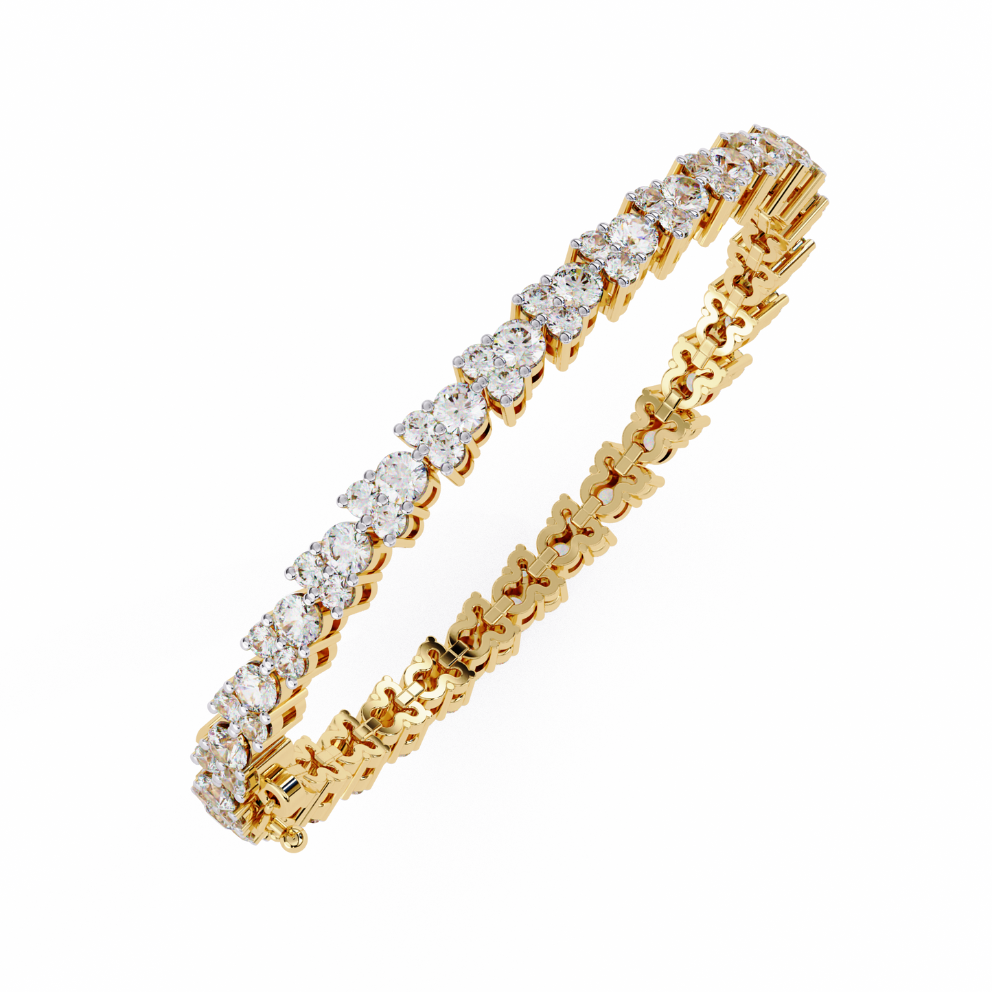 Classic Round Diamond Tennis Bracelet