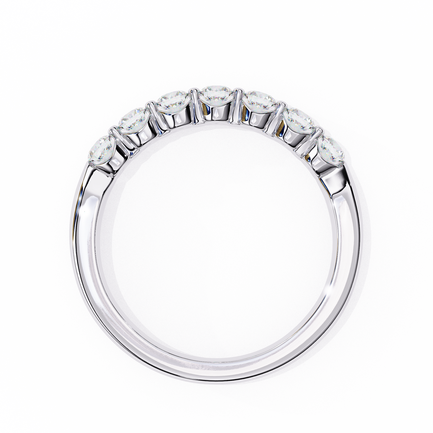 Half Eternity Diamond Band Ring