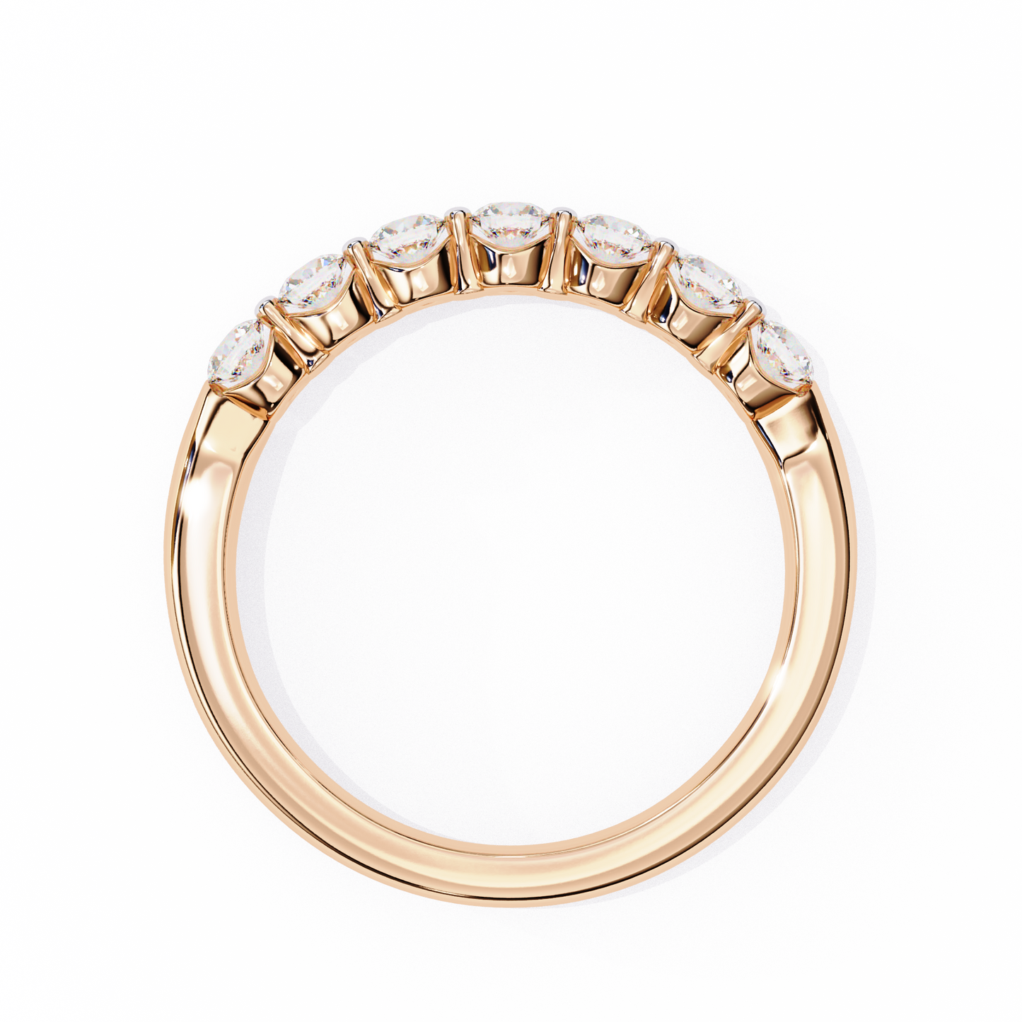 Half Eternity Diamond Band Ring