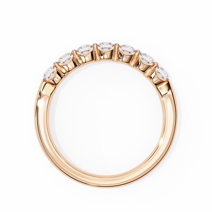Half Eternity Diamond Band Ring