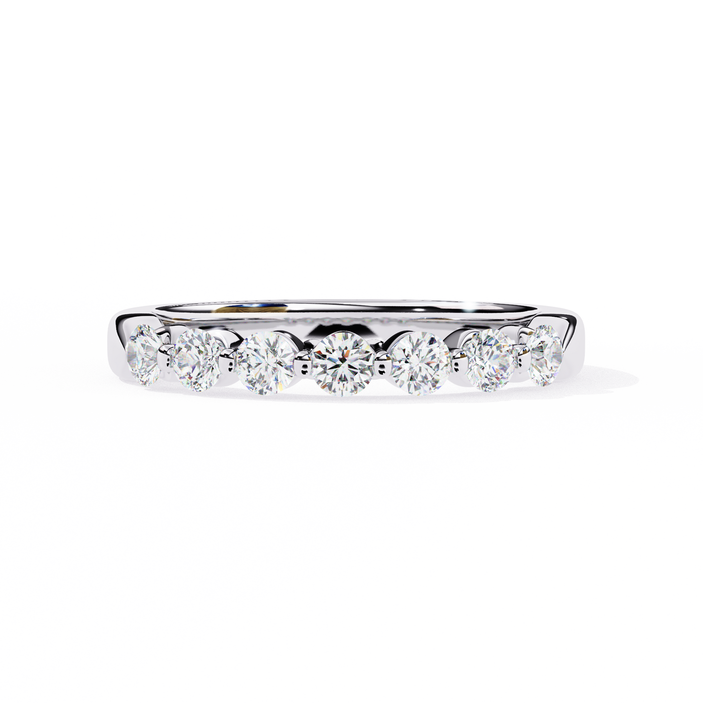 Half Eternity Diamond Band Ring