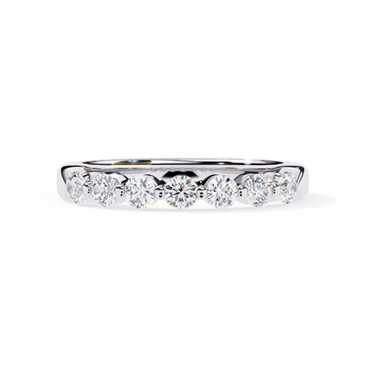 Half Eternity Diamond Band Ring