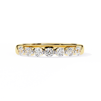 Half Eternity Diamond Band Ring