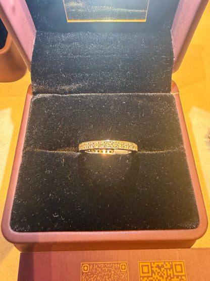 Classic White Gold Diamond Eternity Band Ring