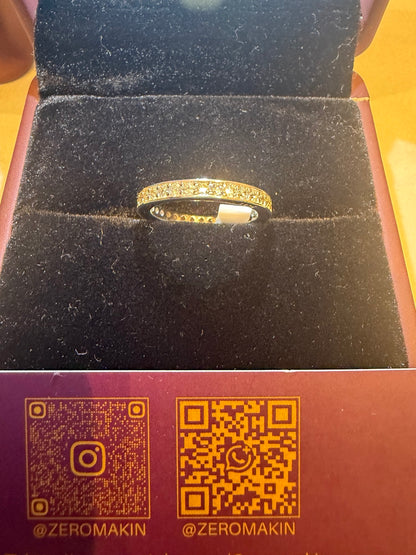 Classic White Gold Diamond Eternity Band Ring