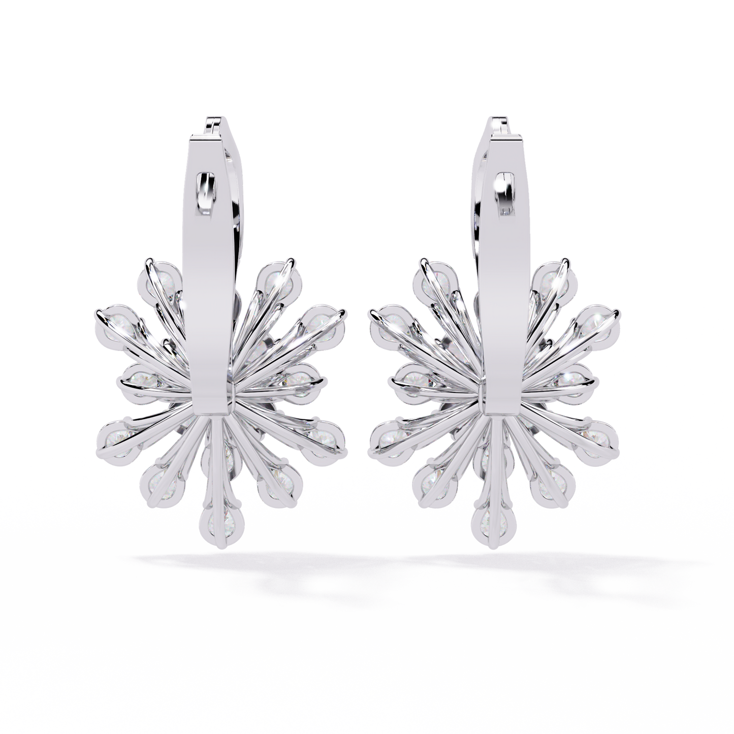 Astra Bloom Diamond Stud Earrings