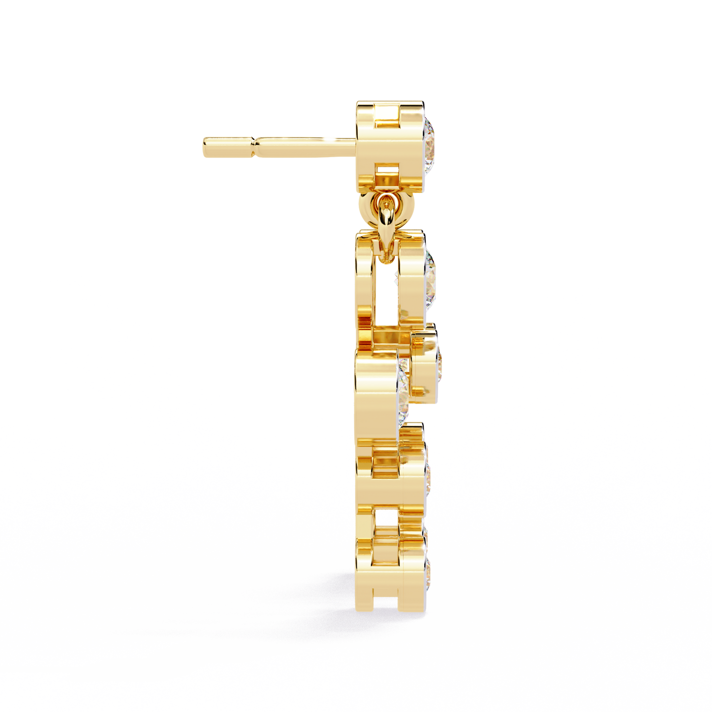 Celeste Cascade Diamond Earrings