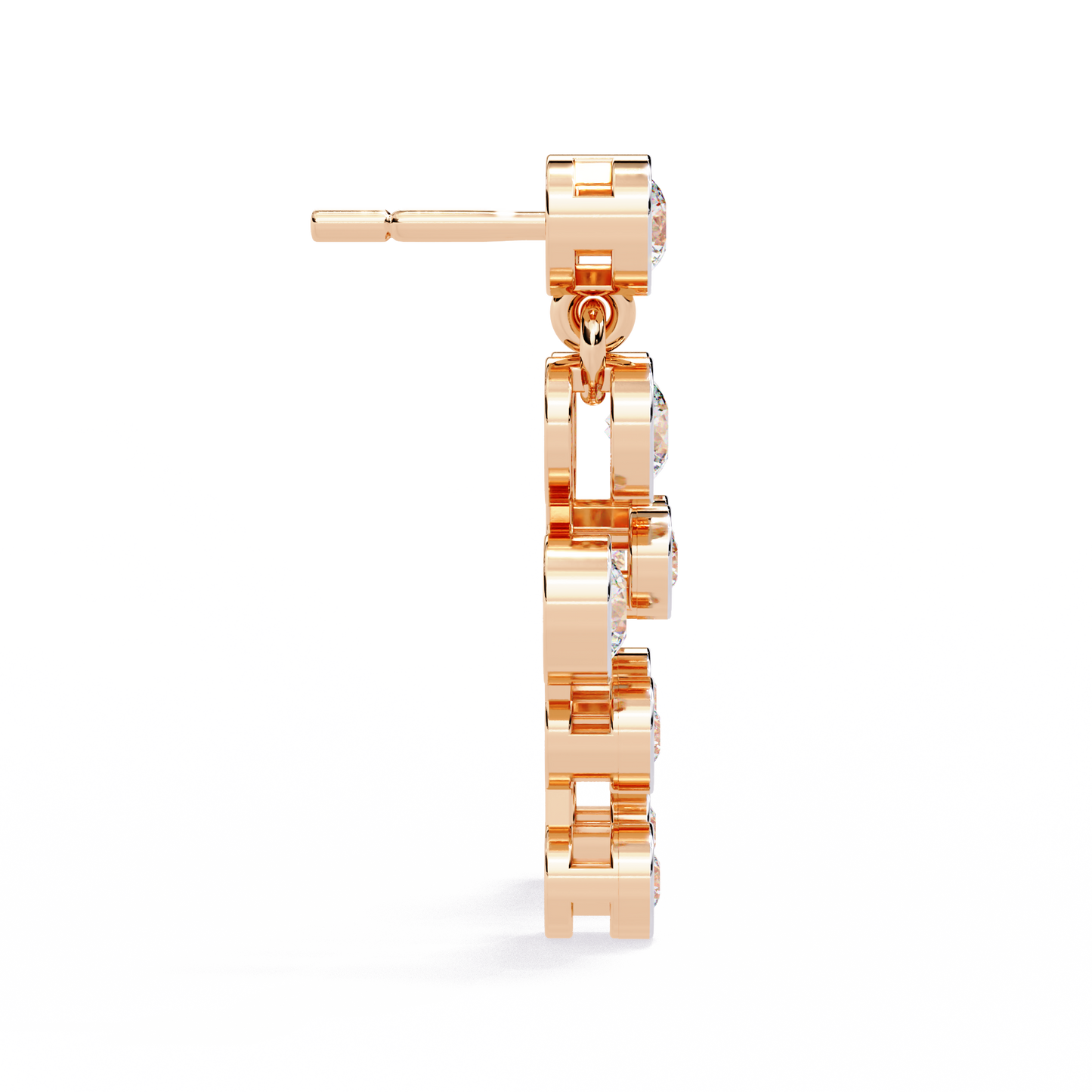 Celeste Cascade Diamond Earrings