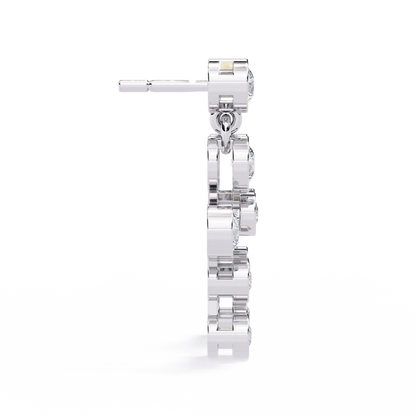 Celeste Cascade Diamond Earrings