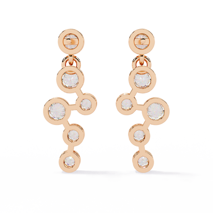 Celeste Cascade Diamond Earrings