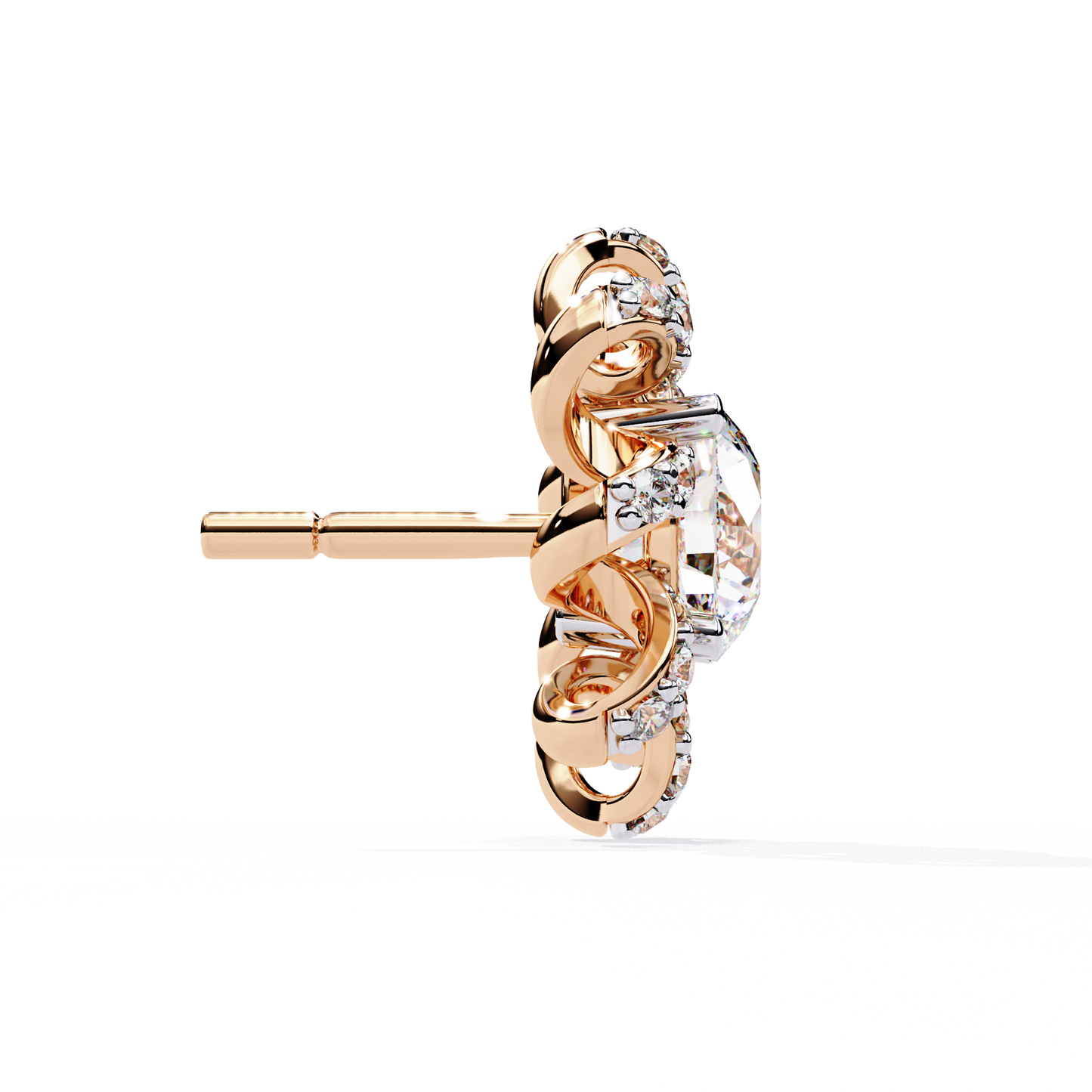 Heliora Floral Diamond Earrings