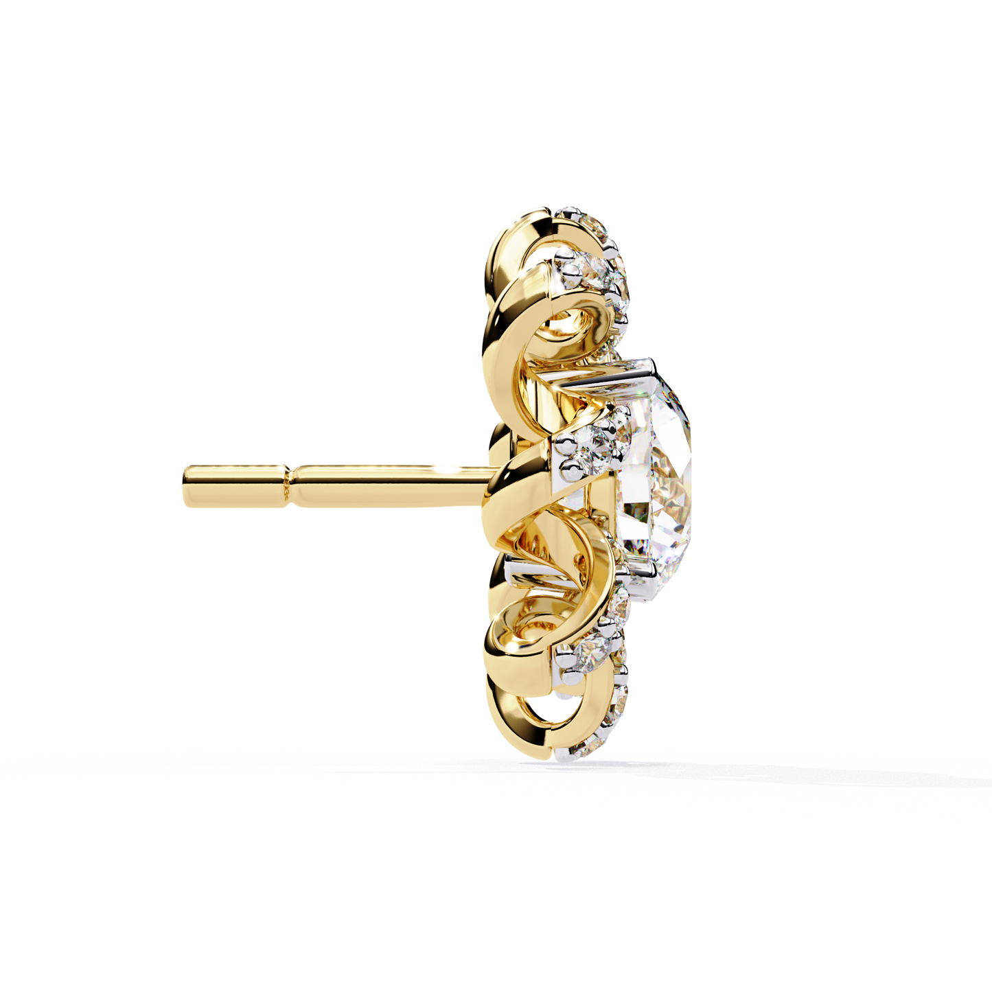 Heliora Floral Diamond Earrings