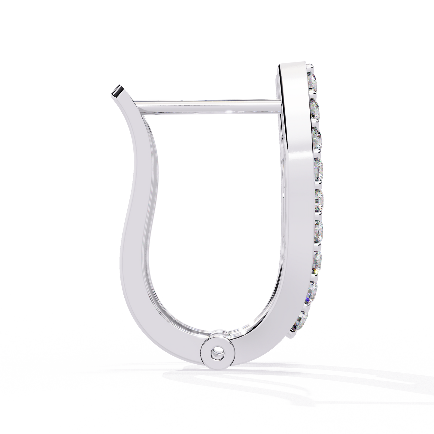 Aurielle Diamond Hoop Earrings