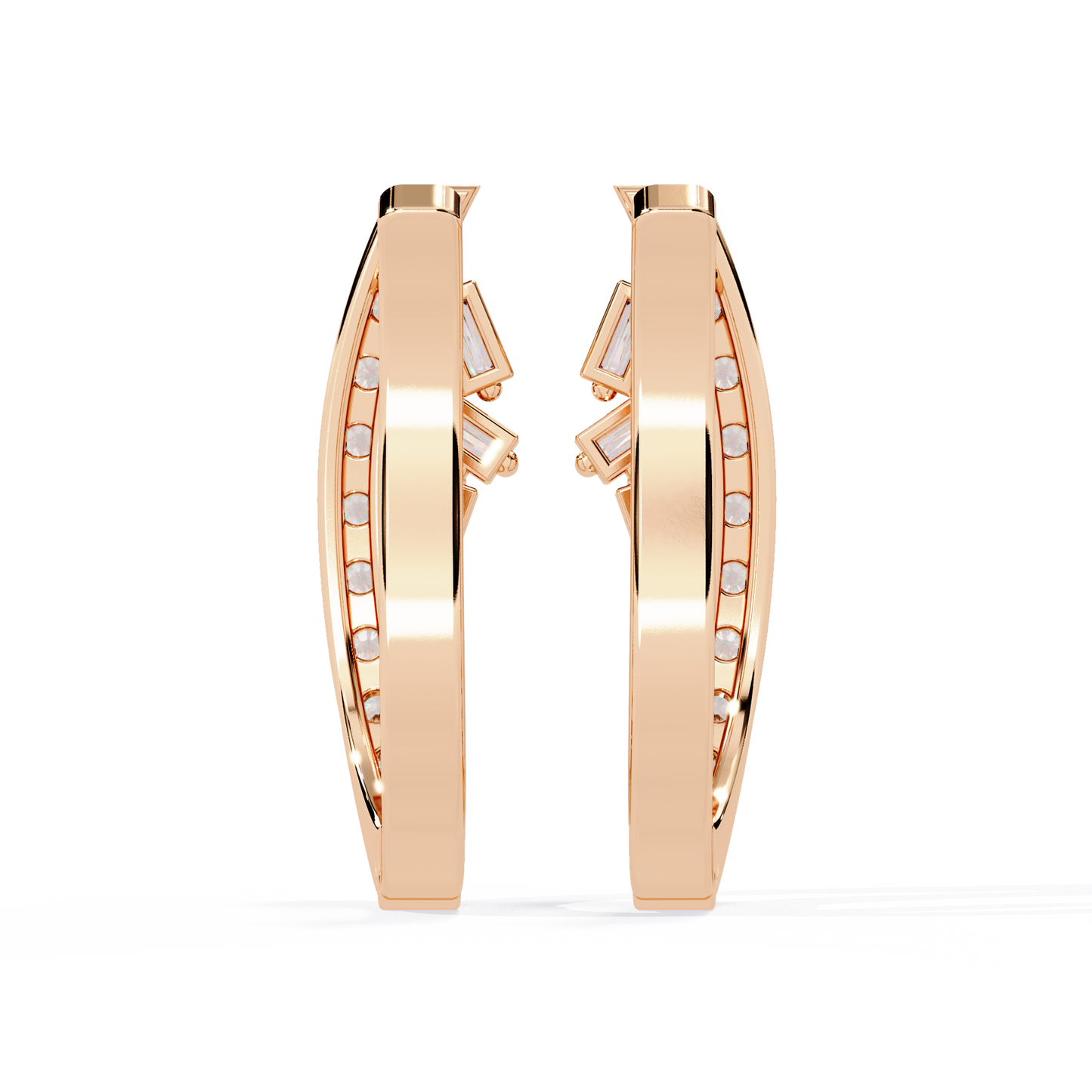 Aurielle Diamond Hoop Earrings