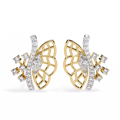 Enchanted Butterfly Bloom Earrings