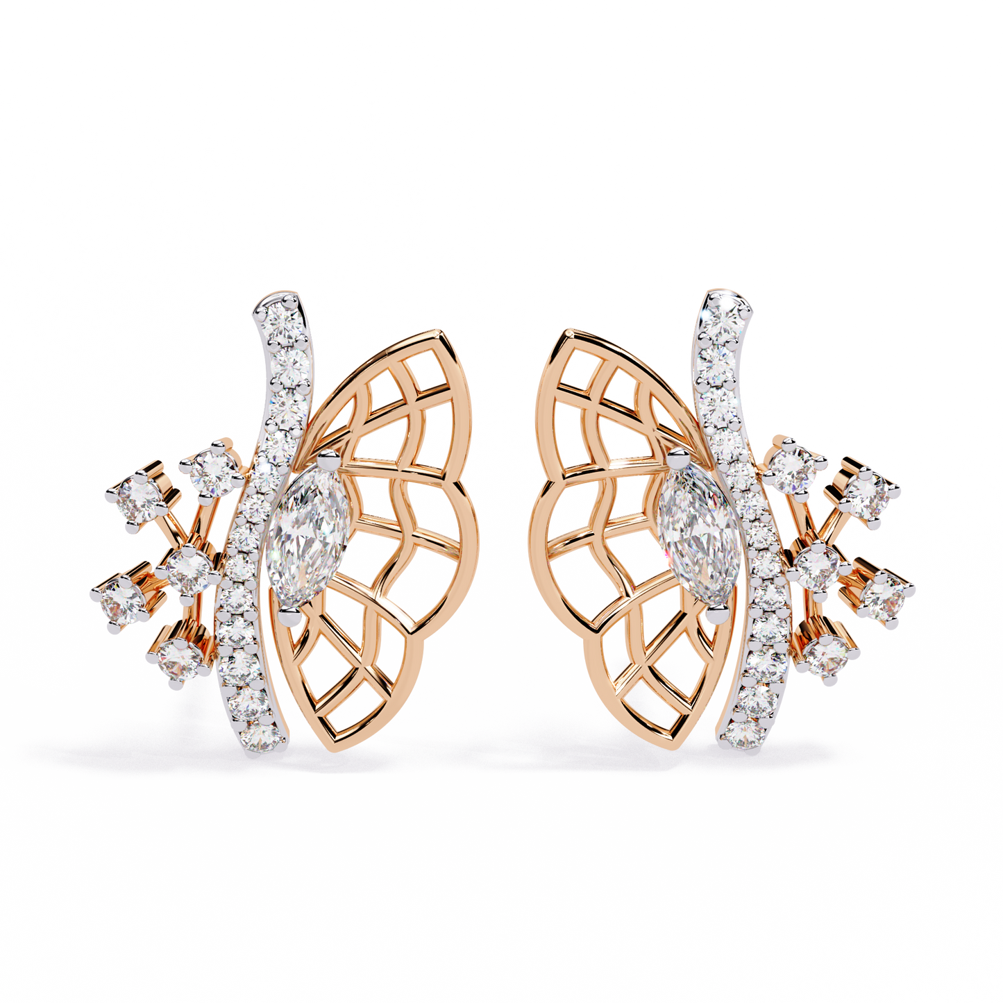 Enchanted Butterfly Bloom Earrings