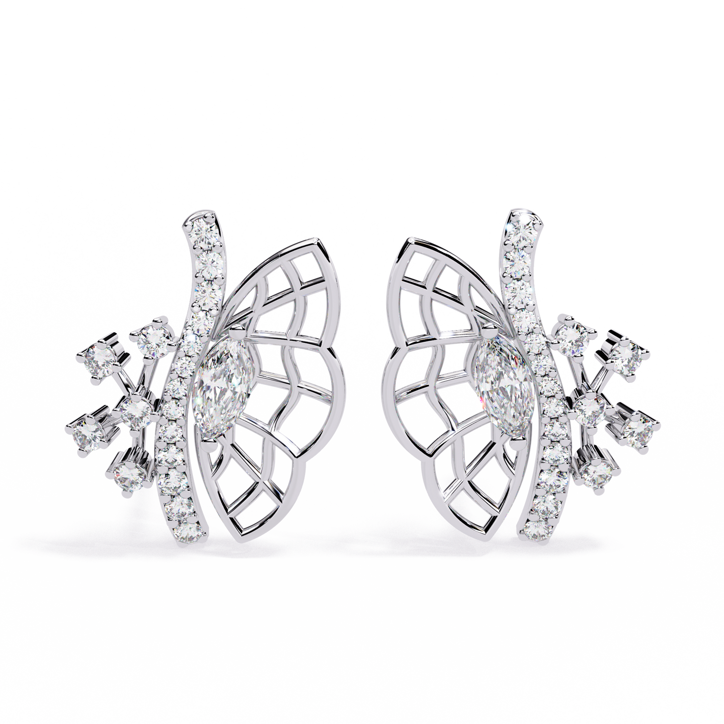 Enchanted Butterfly Bloom Earrings