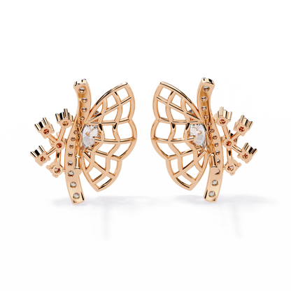 Enchanted Butterfly Bloom Earrings