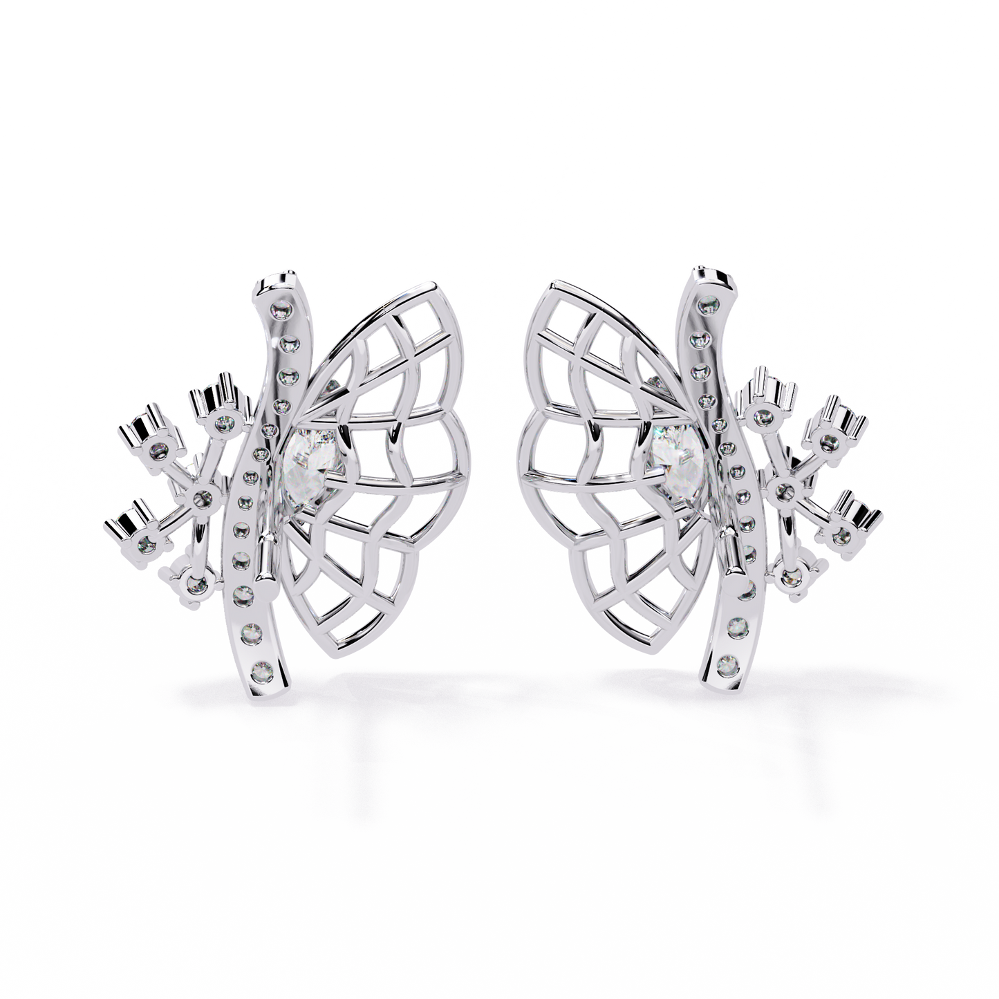 Enchanted Butterfly Bloom Earrings