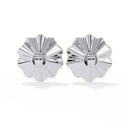 Lunaria Bloom Diamond Earrings