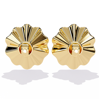 Lunaria Bloom Diamond Earrings